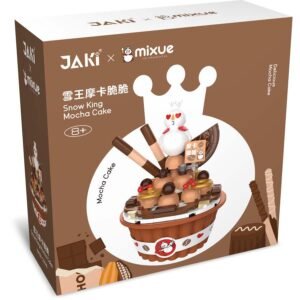 JAKI Mixue Snow King Mocha Cake