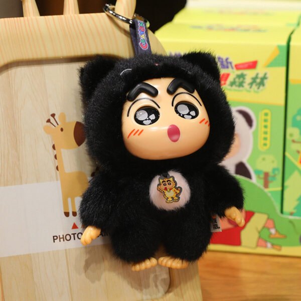 sg-11134201-7rfh6-m3bv3io3npefbd Crayon Shin-chan Plush Toy Doll Blind Box Cartoon Animation Peripheral Decoration Small Gift Keychain